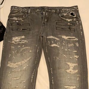 Grey cult jeans